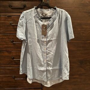 Frye Denim Button Down Shirt
